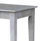International Concepts Student Desk in Washed Taupe Gray, , large