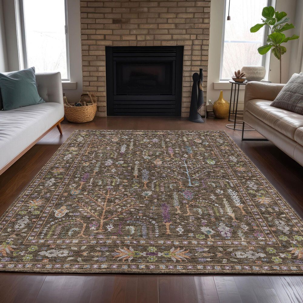 Dalyn Rug Company Hatay 10&#39; x 14&#39; Brown Area Rug, , large