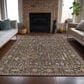 Dalyn Rug Company Hatay 10" x 14" Brown Area Rug, , large