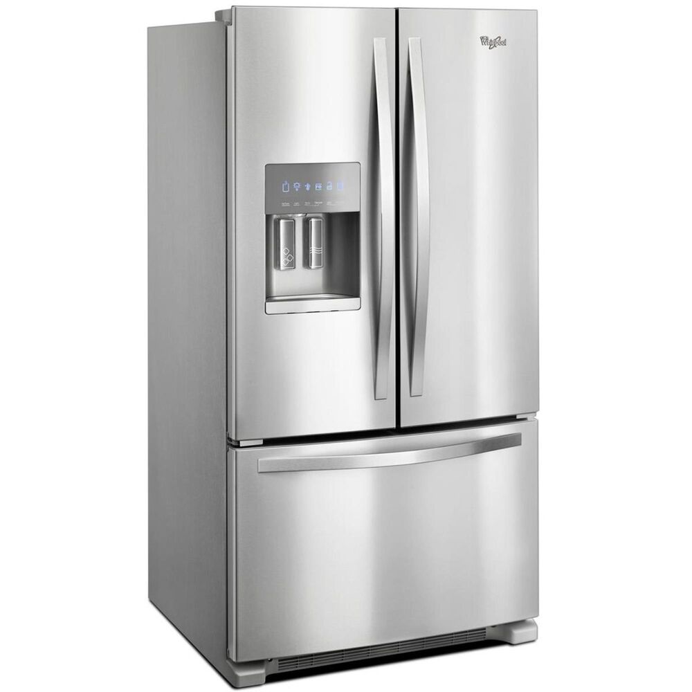 Whirlpool 25 Cu. Ft. French Door Refrigerator In Fingerprint Resistant Stainless Steel, , large