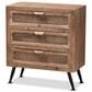 Baxton Studio Calida 3-Drawer Storage Cabinet in Whitewashed Natural Brown and Black, , large