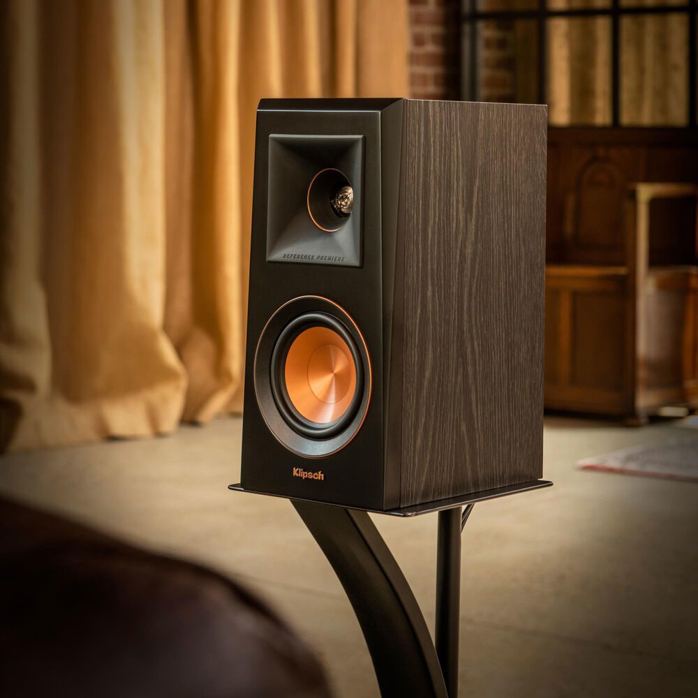 Klipsch RP-600M II Bookshelf Speakers in Walnut, , large