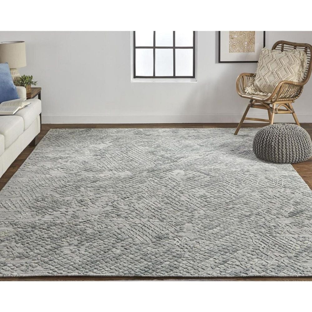Feizy Elias 3&#39;6&quot; x 5&#39;6&quot; Gray and Multicolor Area Rug, , large