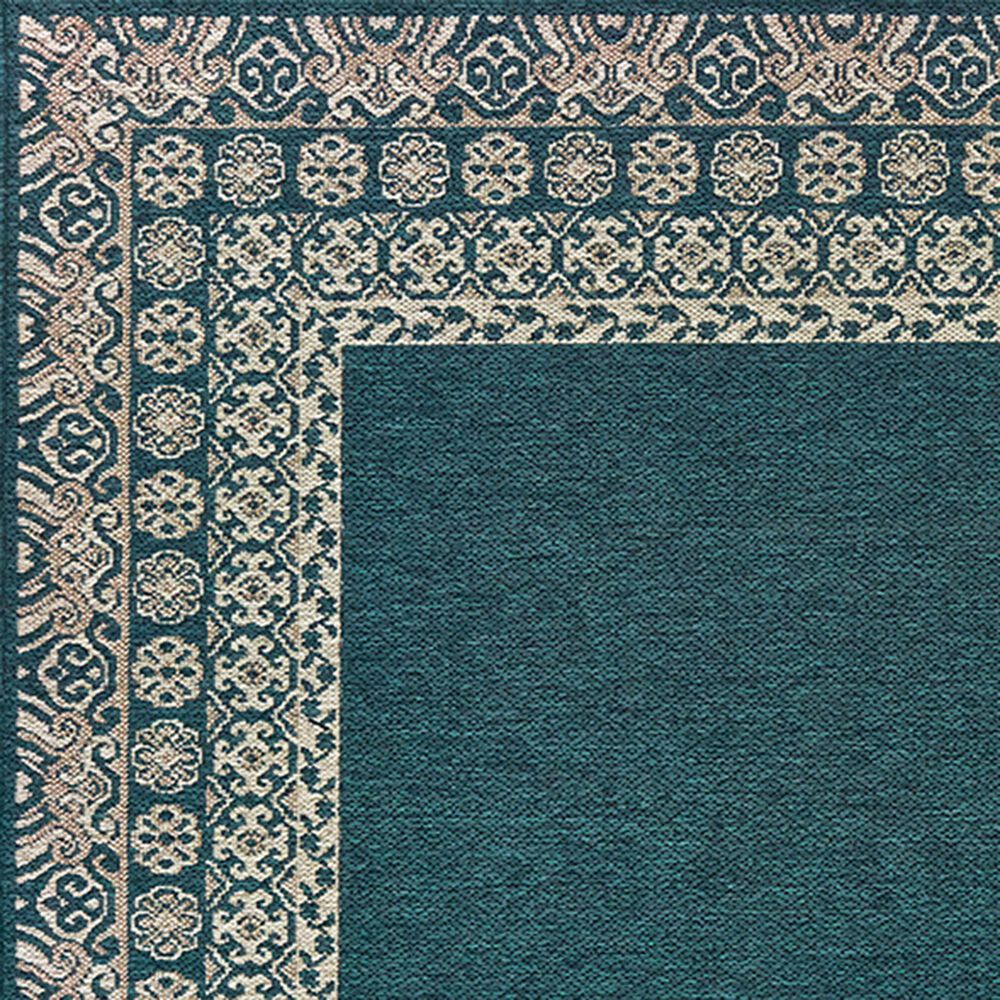 Oriental Weavers Latitude 1503B 9&#39;10&quot; x 12&#39;10&quot; Blue Area Rug, , large
