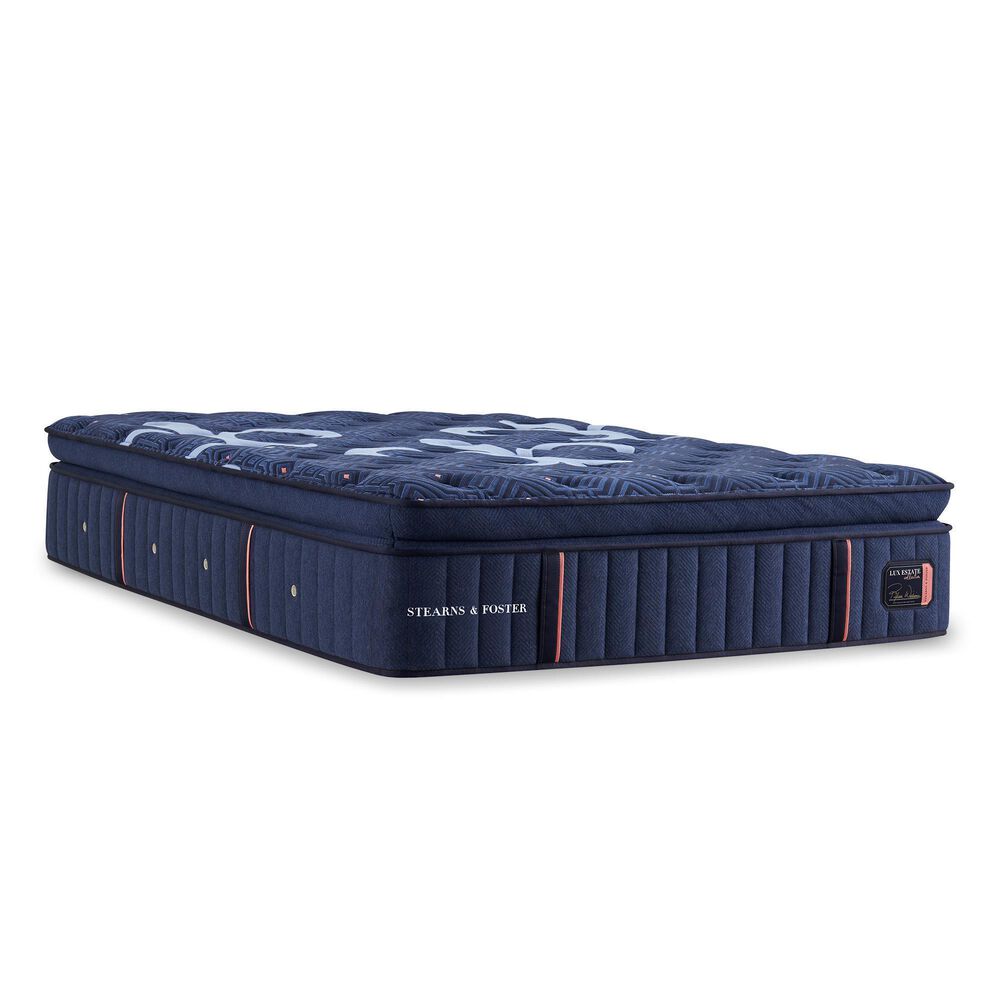 Stearns and Foster Lux Estate Firm Pillow Top King Mattress with High Profile Box Spring, , large