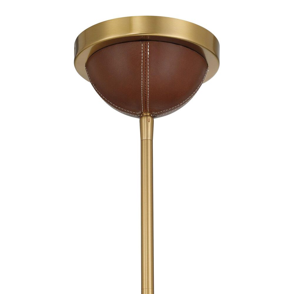 Savoy House Atherton 5-Light Pendant in Warm Brass, , large
