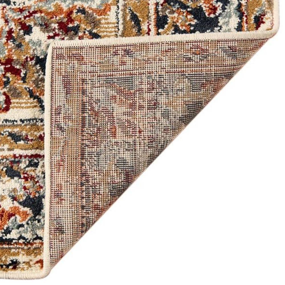 Amer Rugs Allure 8&#39;9&quot; x 11&#39;9&quot; Ivory and Navy Blue Area Rug, , large