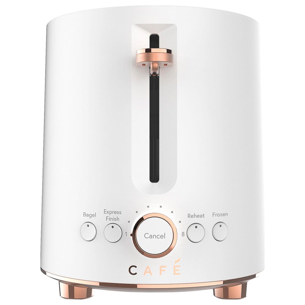 Cafe Specialty 2-Slice Toaster in Matte White, , large