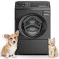 Speed Queen 3.5 Cu. Ft. Front Load Left Hinge Washer and 7 Cu. Ft. Electric Dryer Laundry Pair in Matte Black, , large