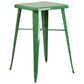 Flash Furniture 23.75" Bar Table in Green, , large