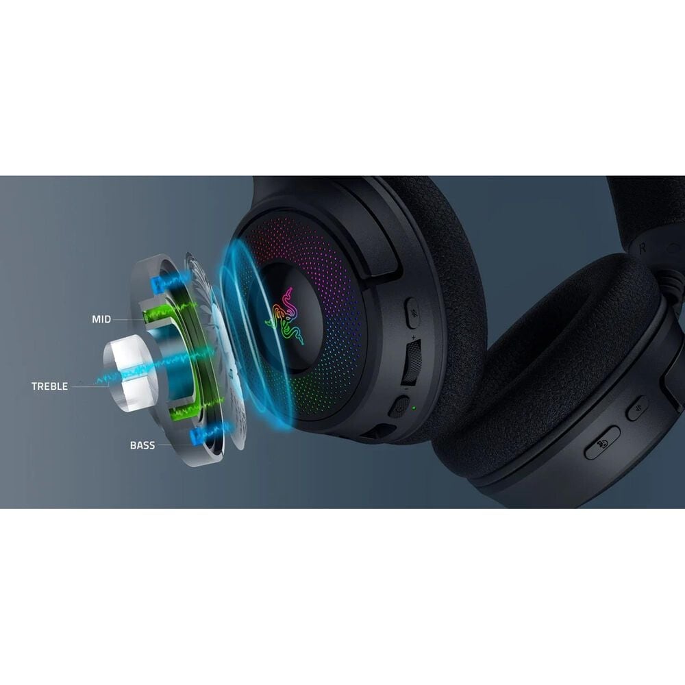 Razer Kraken V4 Wireless Gaming Headset in Black, , large