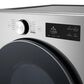 LG 7.4 Cu. Ft. Smart Front Load Electric Dryer with AI Sensor Dry in Graphite Steel, , large