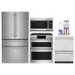Cafe 5 Piece Kitchen Package in in Stainless Steel, , large