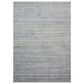 RIZZY Luxe Ivory and Gray 4" x 6" Area Rug, , large