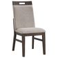 Hawthorne Furniture Hearst Side Chair w/Upholstered Seat and Back in Reclaimed Chevron, , large