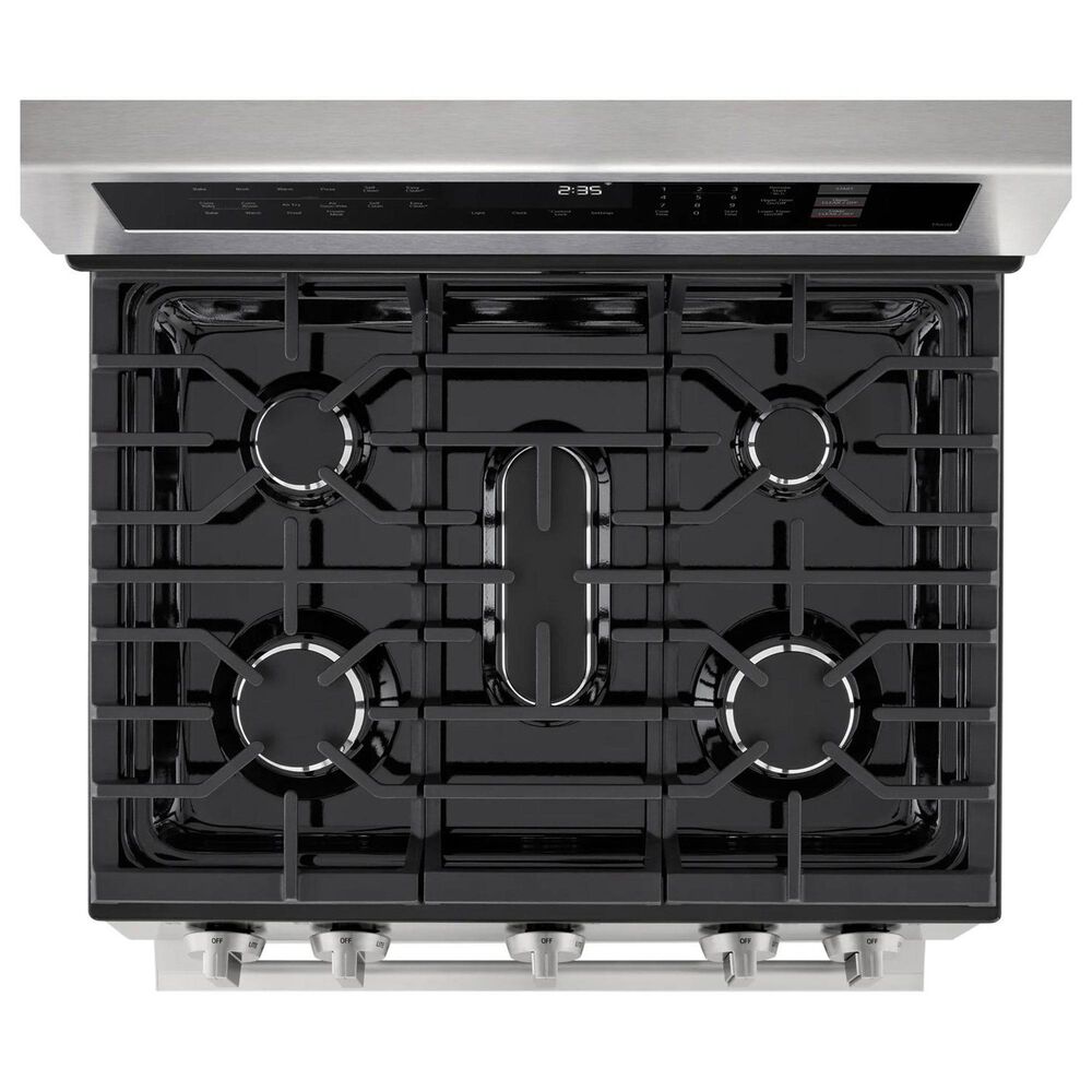 LG 6.9 Cu. Ft. Smart Gas Double Oven Freestanding Range in Stainless Steel, , large