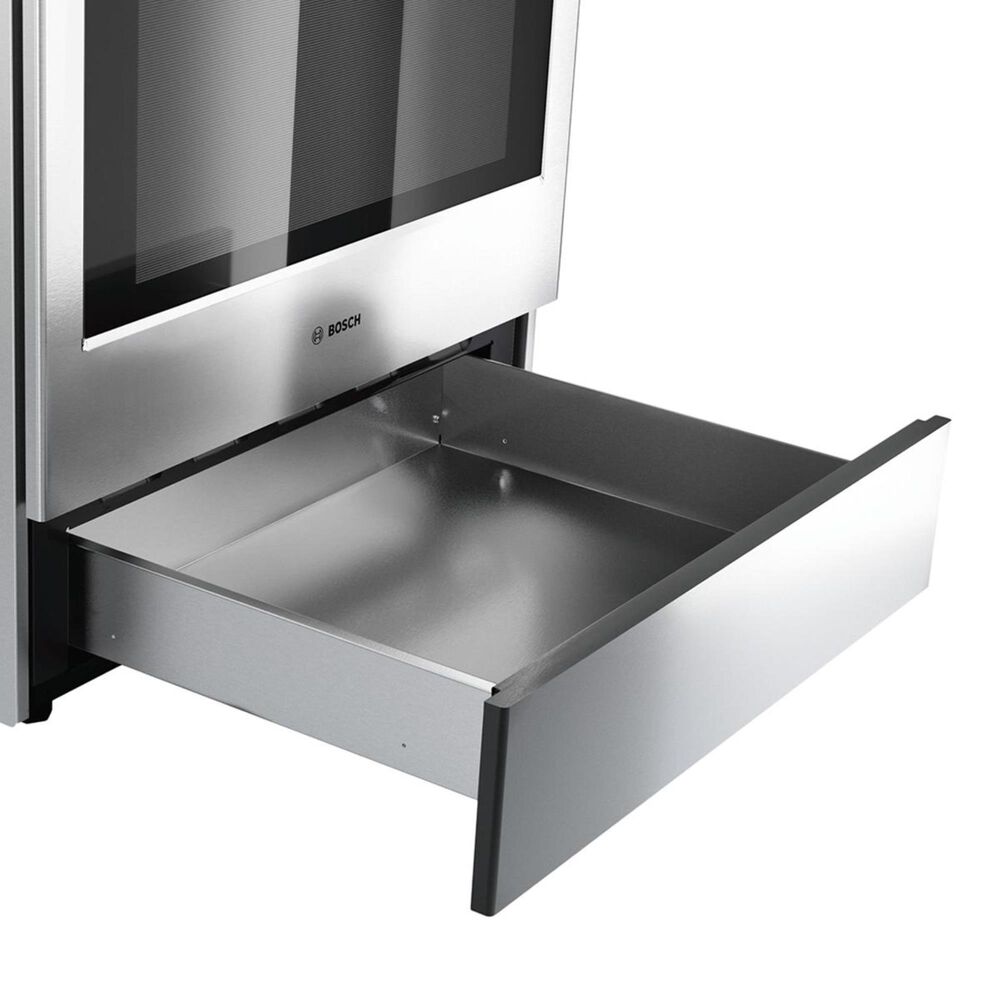 Bosch 4.8 Cu. Ft. Slide-In Gas Convection Range in Stainless Steel, , large