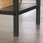 Sauder Boulevard Cafe L-Shaped Desk in Vintage Oak and Black, , large