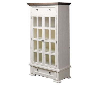 Rustic Imports Two Door Armoire in Two Tone Finish, , large