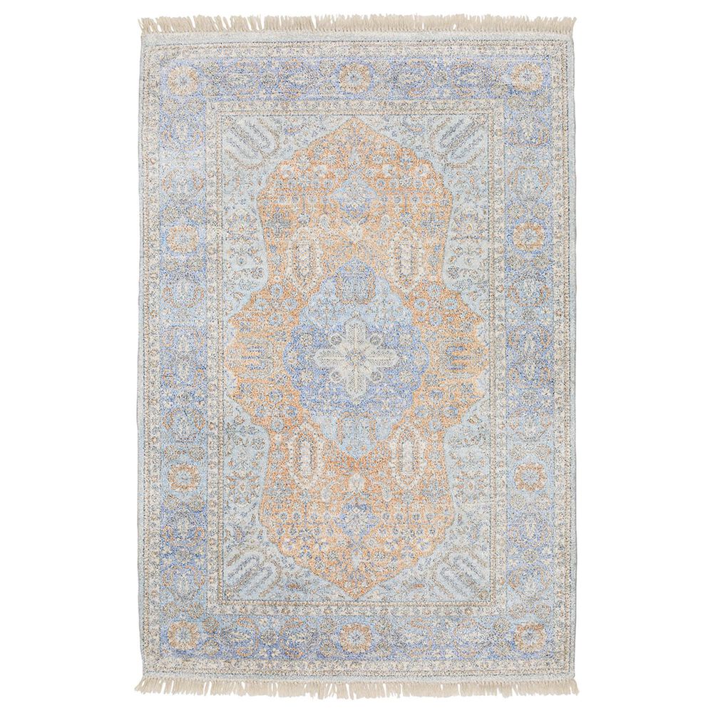 Oriental Weavers Malabar Bedford 45301 8" x 10" Blue Area Rug, , large