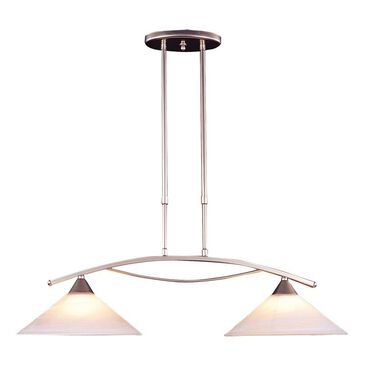 Elk Lighting 2 Light Island Light in Satin Nickel, , large