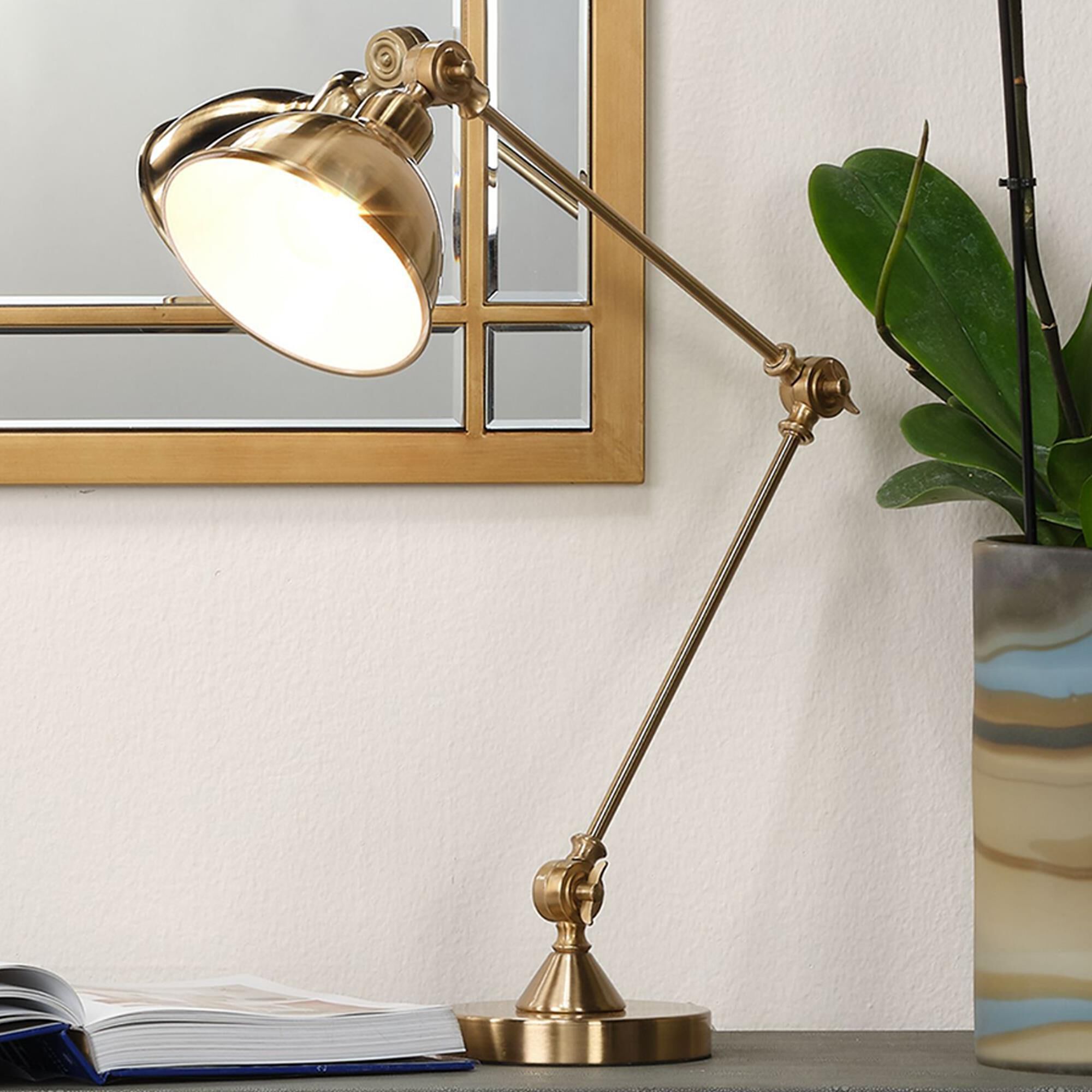 Brass adjustable desk lamp new arrivals