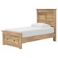 Ashley Makidern 4-Piece Twin Storage Bedroom Set with Drawer in Natural Brown, , large