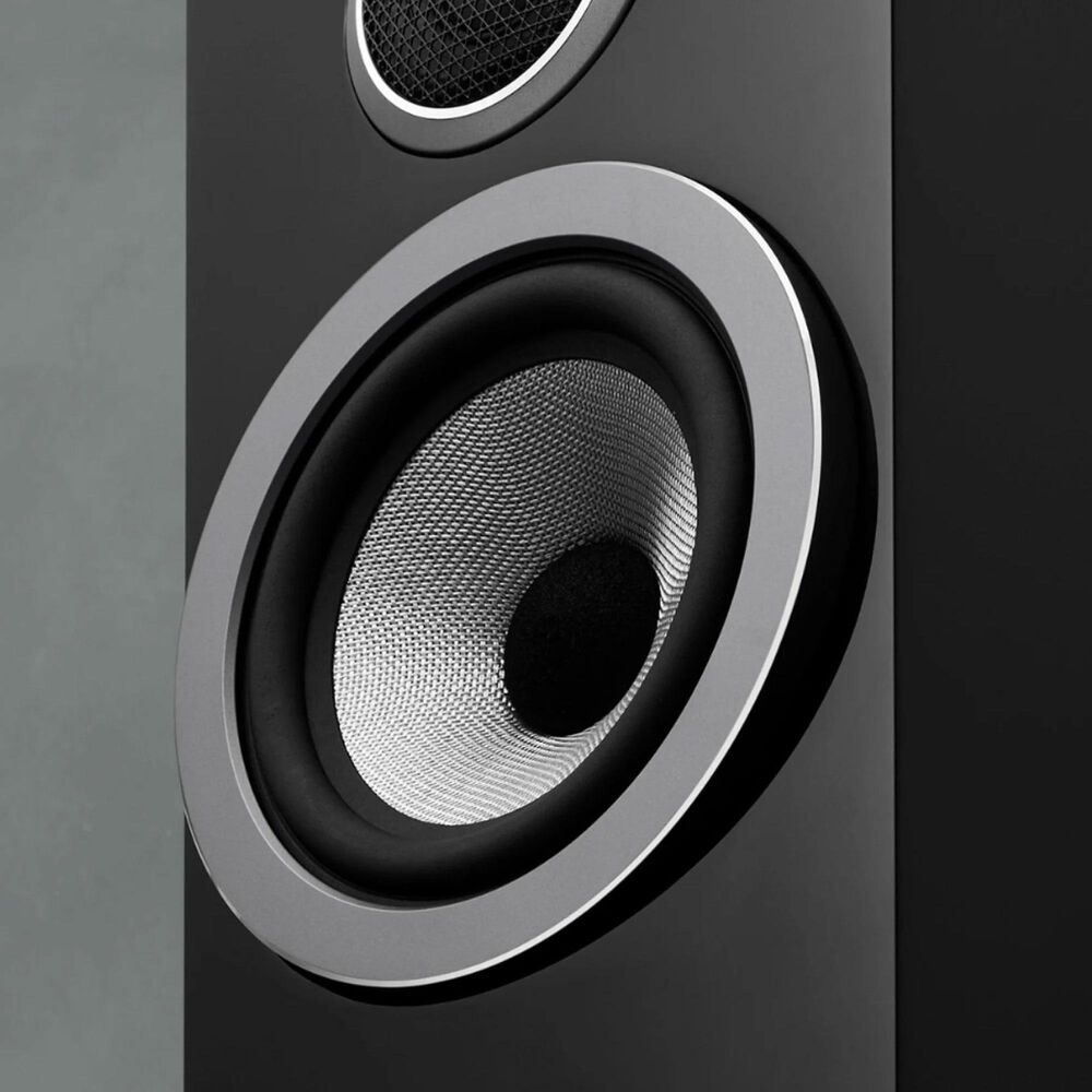 Bowers &amp; Wilkins 700 Series 707 S3 2-Way Bookshelf Loudspeaker in Gloss Black, , large