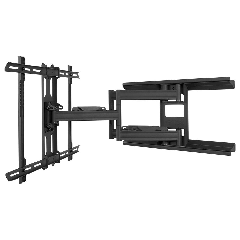 Kanto Full Motion Dual Stud TV Wall Mount for 40" - 90" TVs with 80 Degrees Swivel in Black, , large
