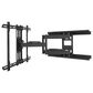 Kanto Full Motion Dual Stud TV Wall Mount for 40" - 90" TVs with 80 Degrees Swivel in Black, , large