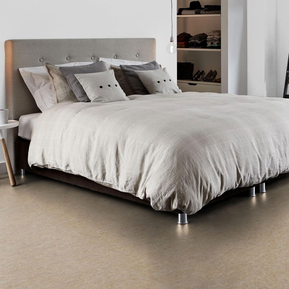 Forbo Marmoleum Cinch Loc Seal 12&quot; x 12&quot; Laminate Tile in Weathered Sand, , large