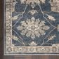 Nourison Quarry Oriental 2"2" x 10" Blue and Beige Runner, , large