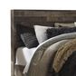 Ashley Derekson Full/Queen Panel Headboard in Walnut and Gray, , large
