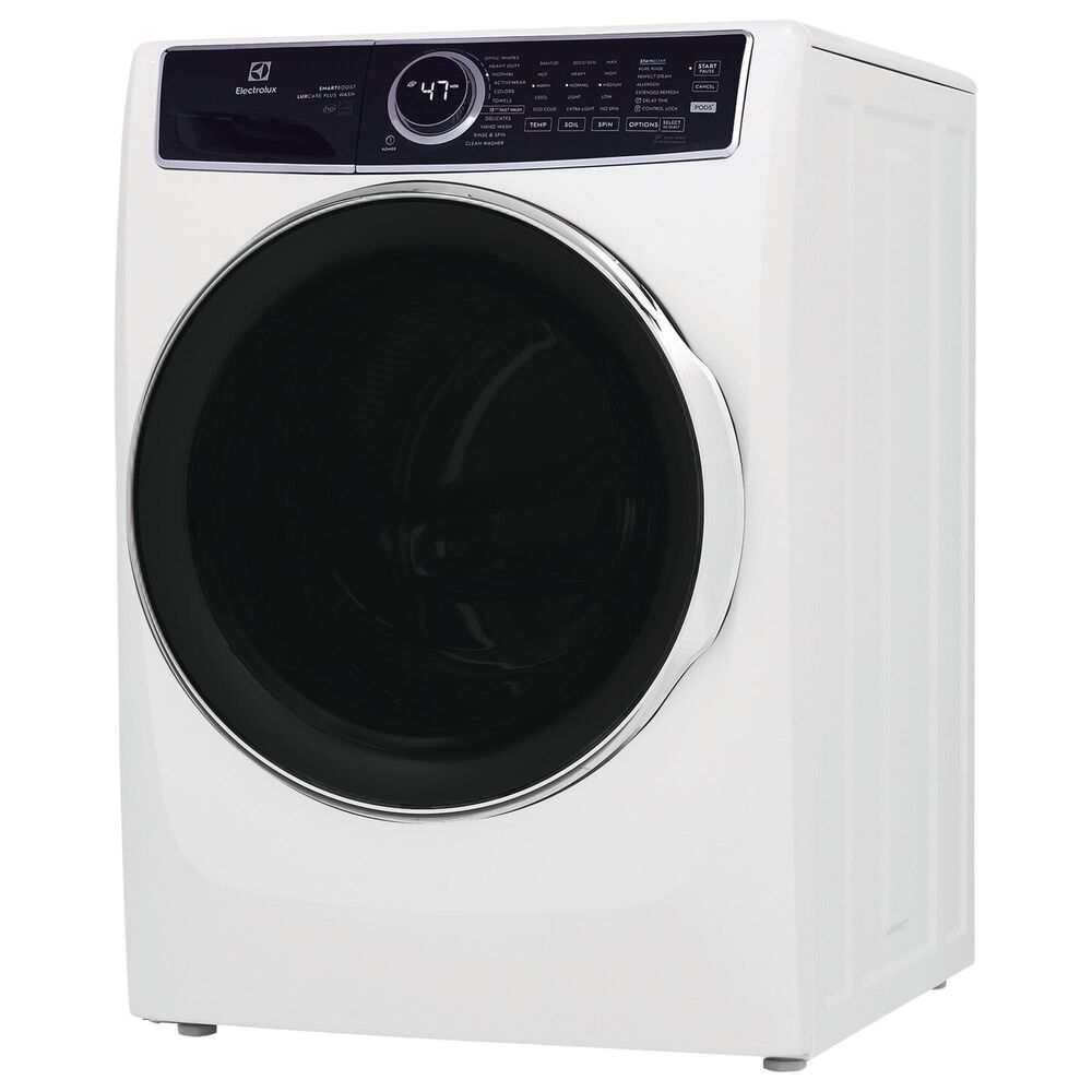 Electrolux 4.5 Cu. Ft. Front Load Washer and 8.0 Cu. Ft. Gas Dryer Laundry Pair in White, , large