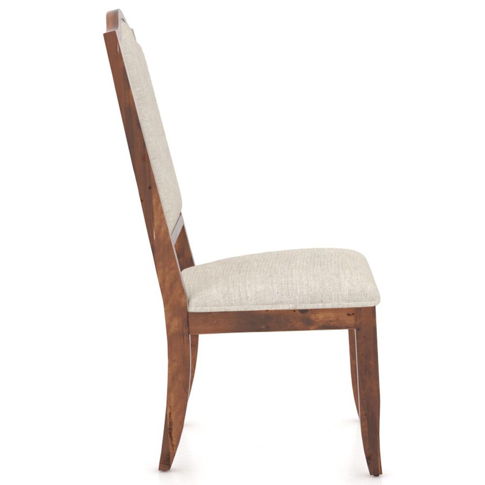 Canadel Champlain 7-Piece Round Dining Set in Spice Washed, , large