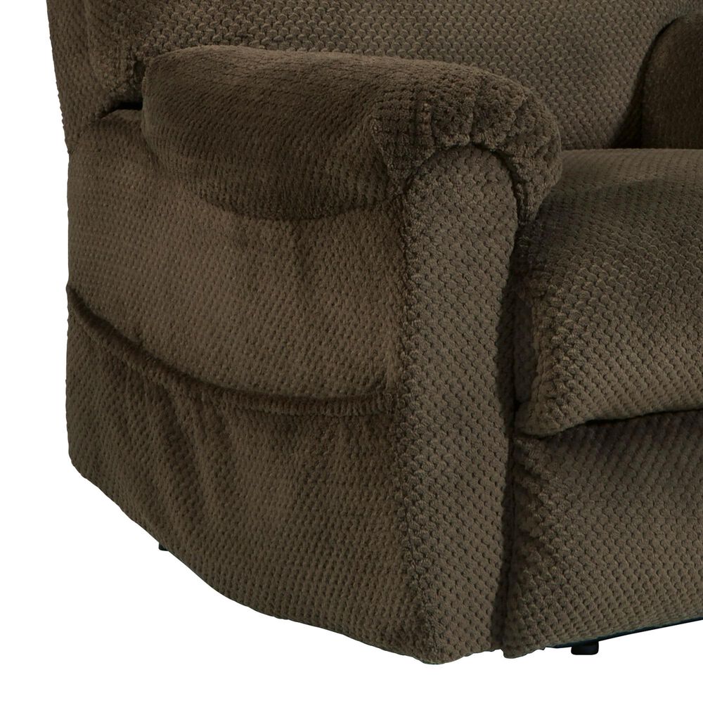 Signature Design by Ashley Shadowboxer Power Lift Recliner in Chocolate, , large