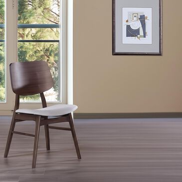 New Heritage Design Dining Side Chair in Walnut, , large