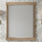 James Martin Kinnsden 30" Rectangular Mirror in Weathered Oak, , large