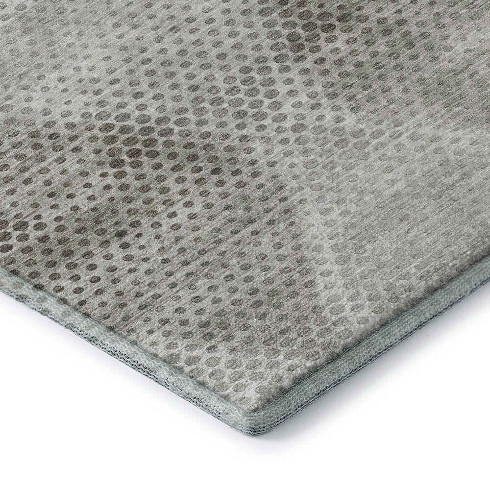 Dalyn Rug Company Trevi TV4 2&#39;3&quot; x 7&#39;6&quot; Gray Runner, , large