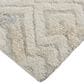 Feizy Anica 9" x 12" Ivory and Blue Area Rug, , large