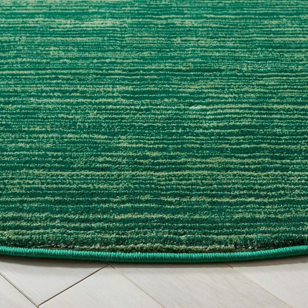 Safavieh Vision 6&#39;7&quot; Round Dark Green Area Rug, , large