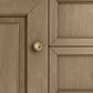 James Martin Vanities Brookfield 72" Double Bathroom Vanity in Pecan with 3cm Ethereal Noctis Quartz Top and Rectangular Sinks, , large