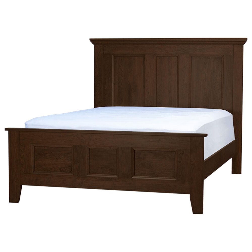 Fleming Furniture Co. Brentwood 5-Piece Queen Panel Bedroom Set in Walnut, , large