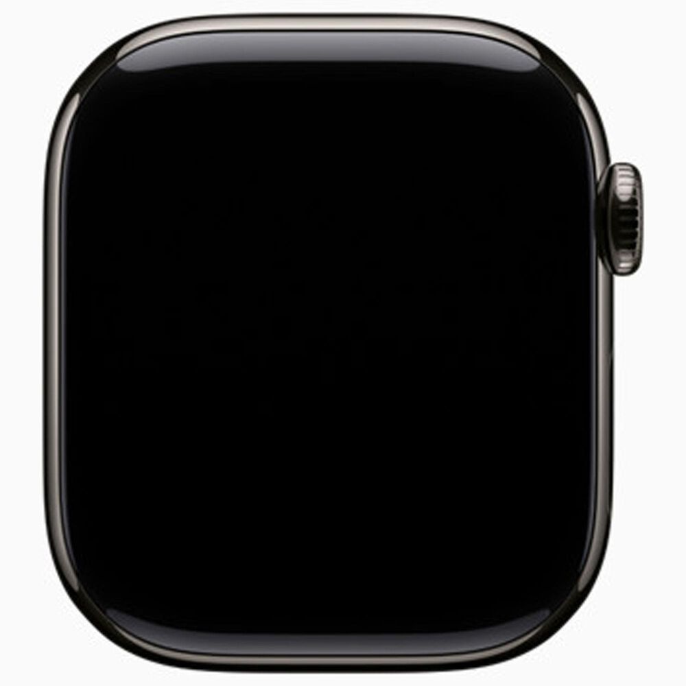 Apple Watch Series 11 &#40;GPS + Cellular&#41; 42mm Slate Titanium Case with Black Sport Band - M/L, , large