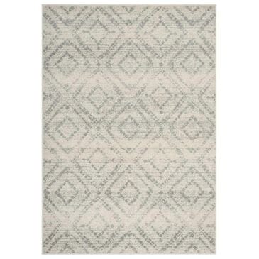 Safavieh Adirondack ADR131T-5 5"1" x 7"6" Ivory and Light Blue Area Rug, , large