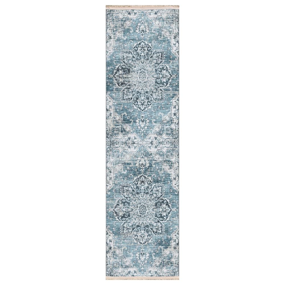 Dalyn Rug Company Marbella 2"3" x 7"6" Denim Runner, , large