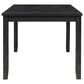 Linon Home Decor Jorissen Dining Table in Dark Charcoal - Table Only, , large