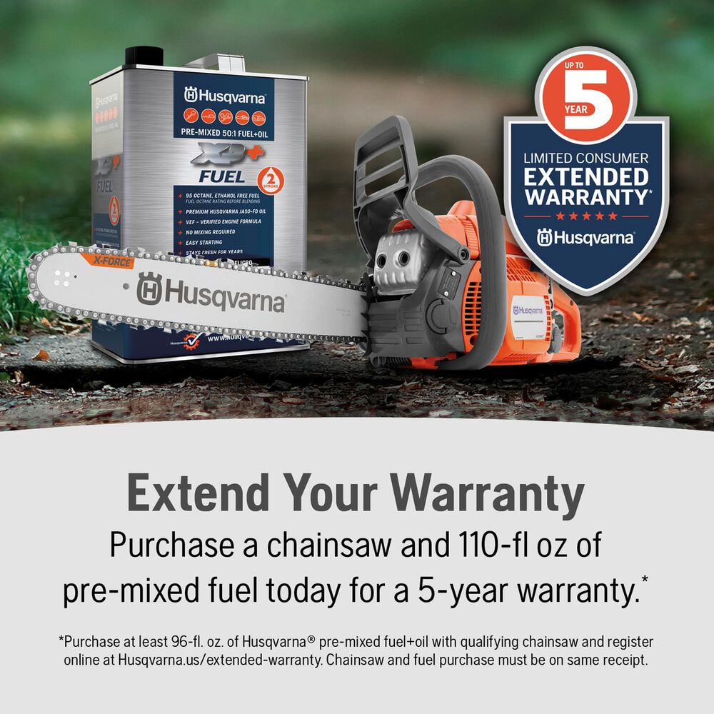 Husqvarna 16" 120 Chainsaw in Orange, , large