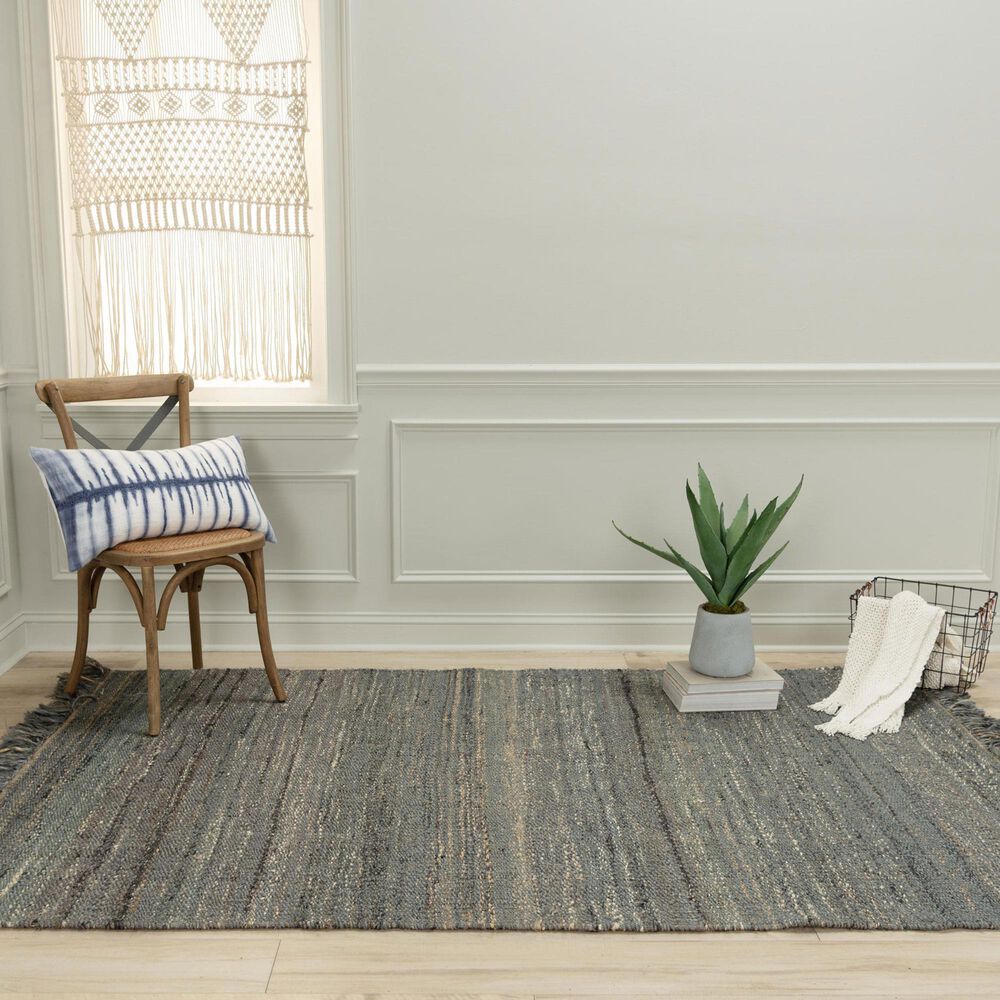 RIZZY Bengal Gray 8' x 10' Area Rug, , large