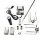 Coyote Outdoor Rotisserie Kit for 30" Gas Grills in Stainless Steel, , large